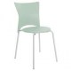 Cadeiras bistr Rhodes polipropileno verde claro