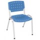 Cadeiras em polipropileno empilhveis Sigma azul